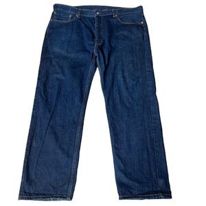 Levi’s Men’s 505 Regular Fit Straight Jeans Size 42X30